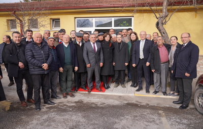 BAŞKAN ATAÇ'TAN ÇİFTELER'E ZİYARET